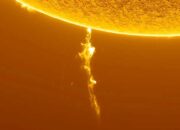 Astrofotografer Tangkap Matahari Memancarkan Lidah Api Spektakuler