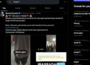 Inisial T Diduga Pengendali Judi Online Trending di Platform X