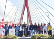 Jokowi Resmikan Jembatan Pulau Balang di IKN