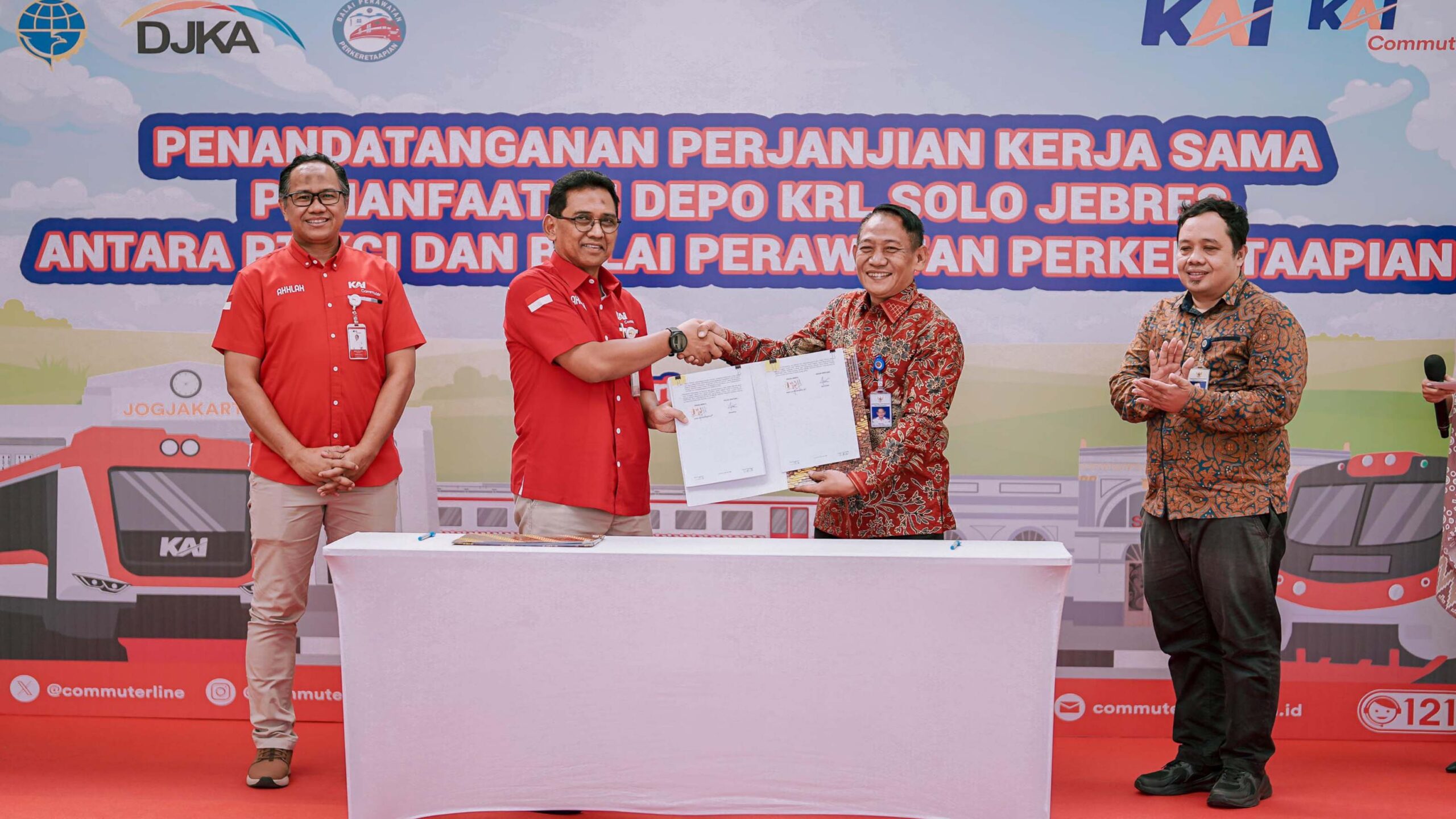 KCI Jalin Kerja Sama Perawatan KRL dengan Depo Solo Jebres