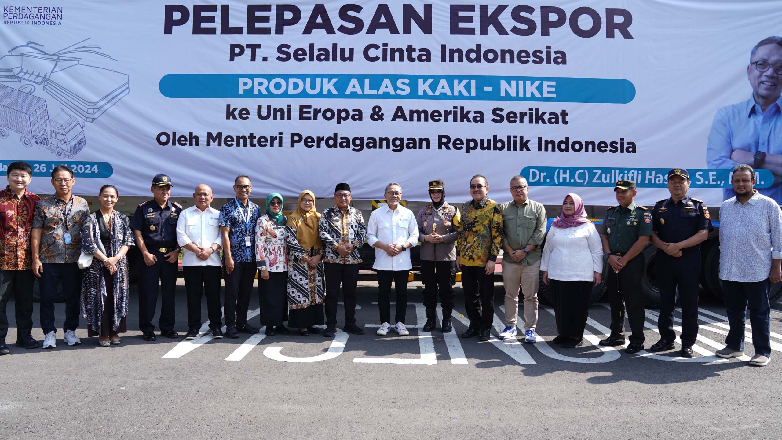 Mendag Lepas Ekspor Alas Kaki ke UE dan AS