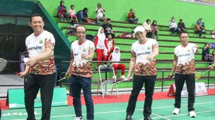 Pj. Wali Kota Tasikmalaya Resmikan Kejuaraan PBSI 2024
