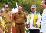 H. Ade Sugianto Dampingi Jokowi dalam Peresmian Bendungan Leuwikeris