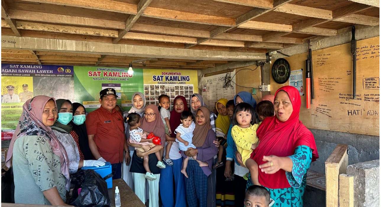 Kegiatan Imunisasi Polio di Pesisir Selatan, Hasil Memuaskan