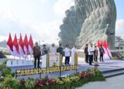 Peresmian Taman Kusuma Bangsa di Kalimantan Timur