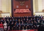 Dewan Baru Tasikmalaya Resmi Dilantik di Gedung DPRD