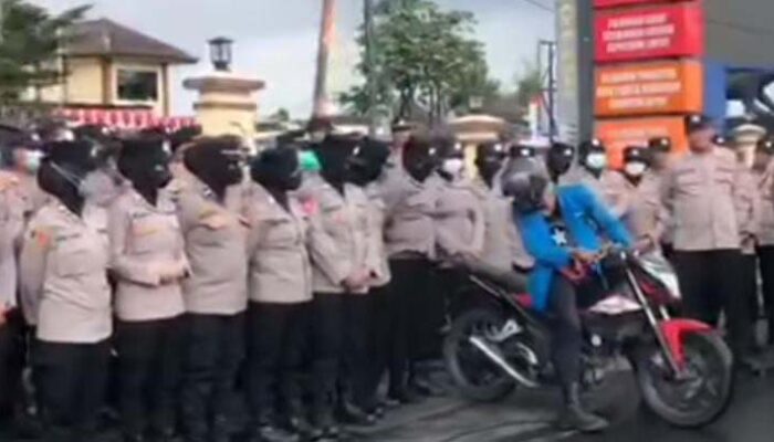 Knalpot Bising Mahasiswa Tarik Perhatian di Aksi Demo Tasikmalaya