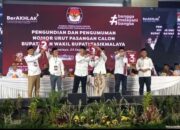 Tiga Paslon Dapatkan Nomor Urut dalam Pilkada Tasikmalaya 2024