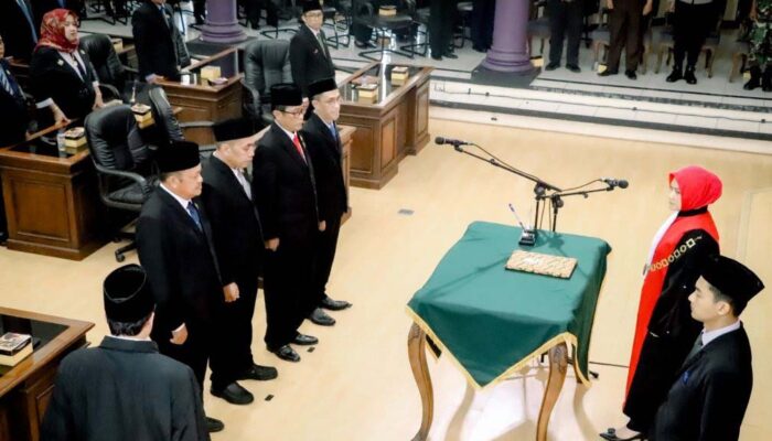 Pelantikan Pimpinan DPRD Ciamis 2024-2029