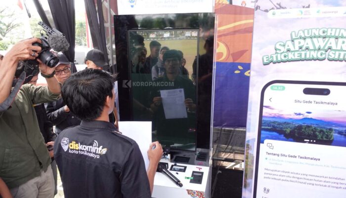 Pemkot Tasikmalaya Luncurkan E-Ticketing Sapawarga untuk Wisata