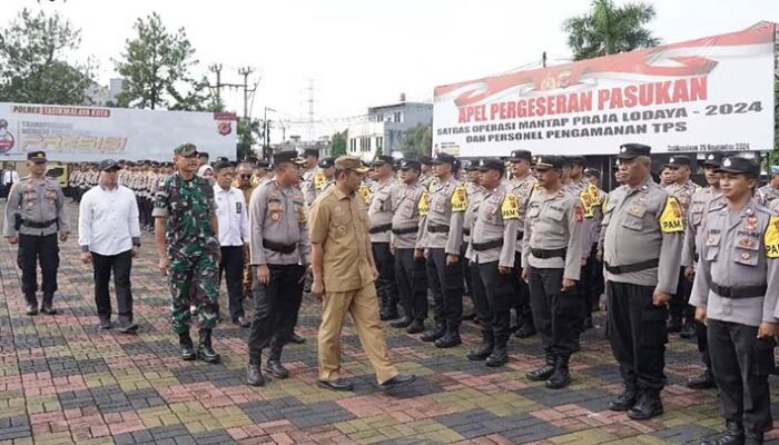 Pj Wali Kota Tasikmalaya Tinjau Persiapan Pengamanan Pilkada 2024