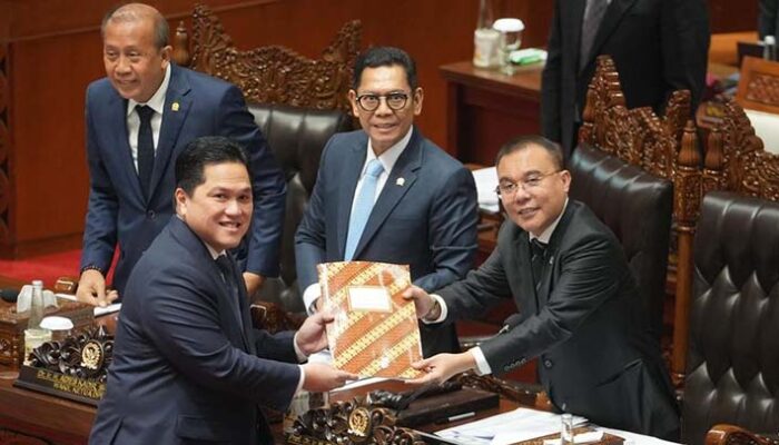 DPR RI Setujui RUU BUMN Jadi Undang-Undang