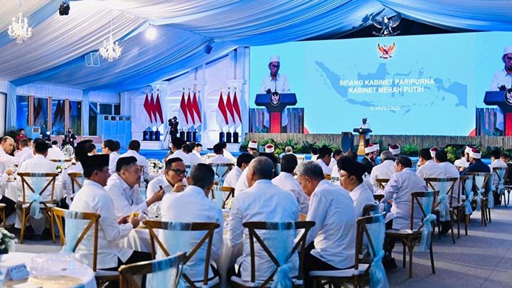 Pererat Kebersamaan dan Sinergi, Prabowo Gelar Buka Puasa Bersama Kabinet Merah Putih