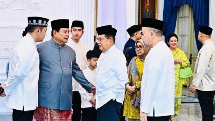 Momen Kebersamaan di Acara Griya Idulfitri Istana Merdeka