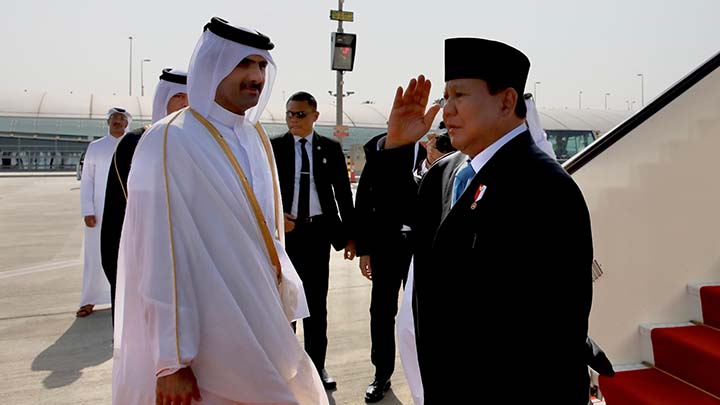 Presiden Prabowo Lanjutkan Lawatan ke Yordania Usai Kunjungan Resmi di Qatar