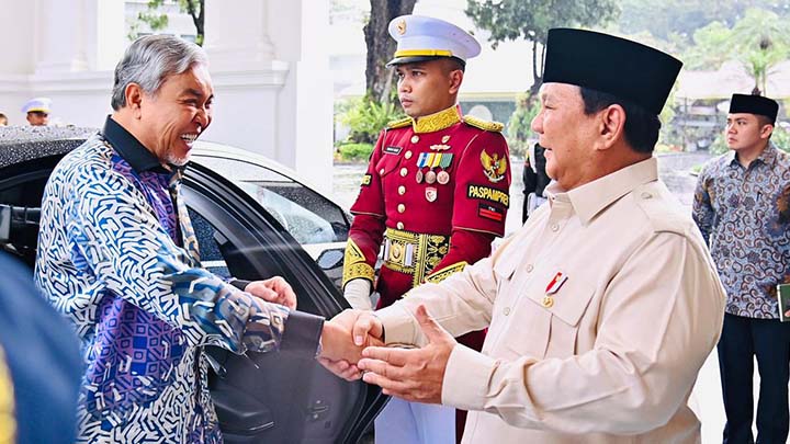 Reuni Sahabat Lama, Prabowo dan Zahid Bahas Stabilitas ASEAN