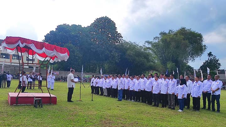 Sejarah Baru, Pelantikan KONI Tasikmalaya di Lapangan Sepakbola