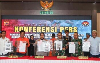 Polisi Tahan Dua Tersangka Longsor Tambang Gunung Kuda Cirebon