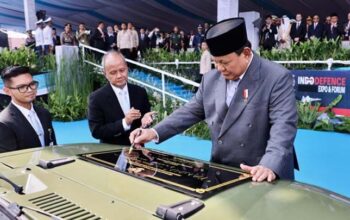 Presiden Prabowo Resmikan Rantis Listrik ‘Pandu’ Karya PT Pindad